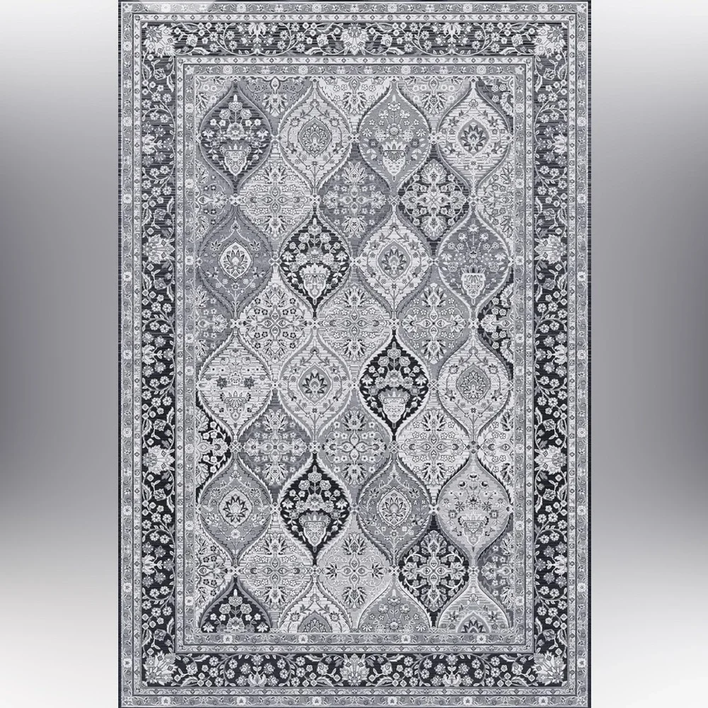 2'x3' Area Rug for Living Room Non Slip Washable Indoor Carpet 073